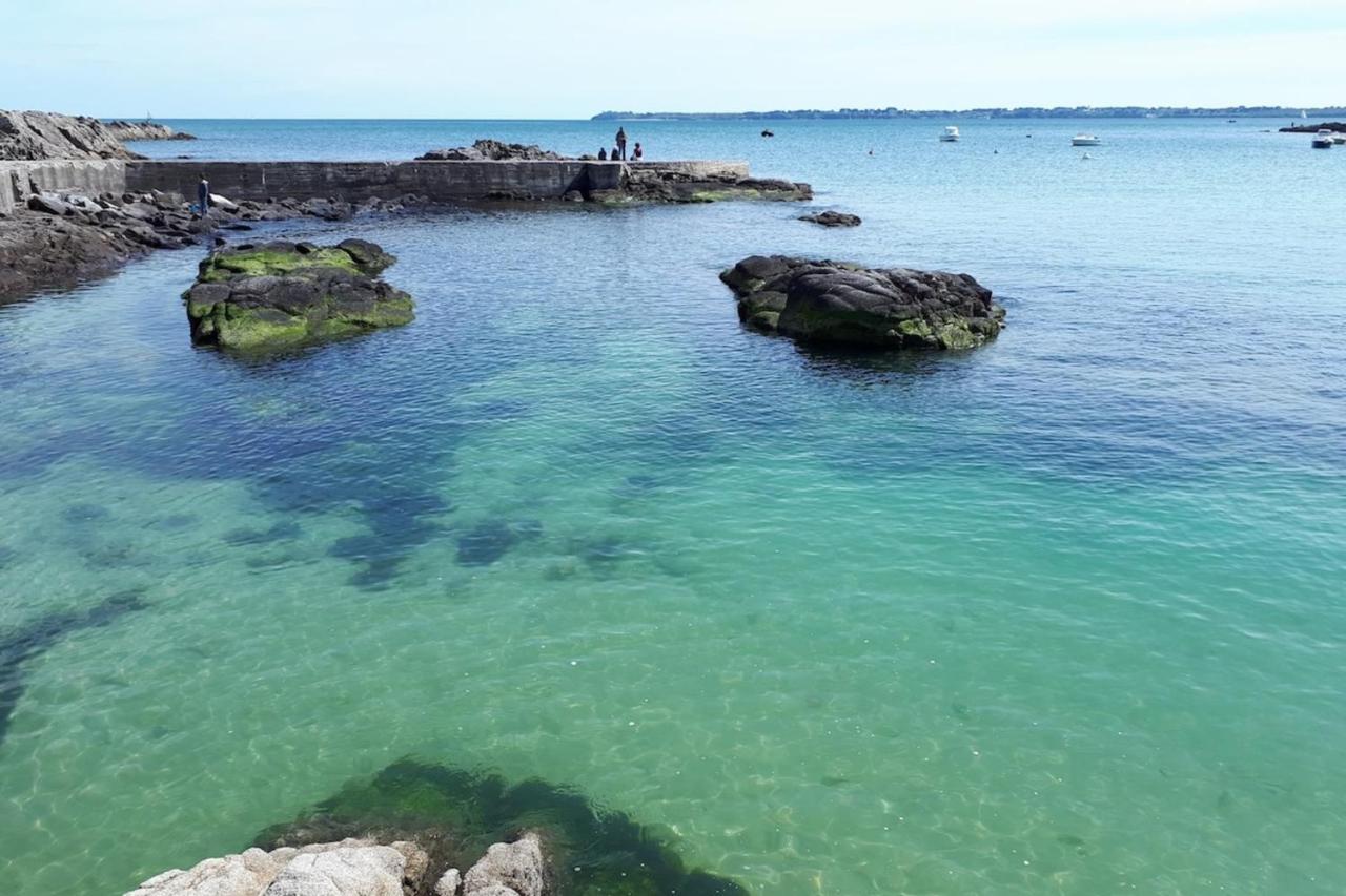 Charmante Maisonnette A 2 Pas Des Plagespiscine Guidel Buitenkant foto